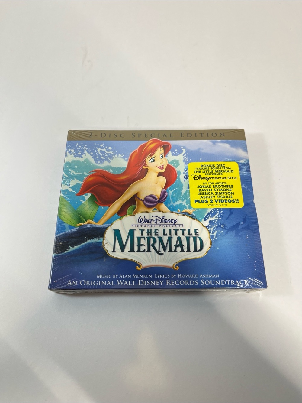 Vtg 2006 The Little Mermaid 2 Disc Special Edition CD Soundtrack Bonus Disney
